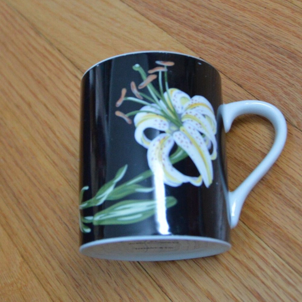 Tiffany & Co. "MRS. DELANY'S FLOWERS" Set of 3 Mugs/Please read description